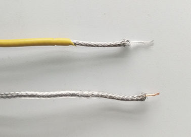 Customized PFA Insulated Heating Cable With Inner Shielding / Copper Nickel Wire