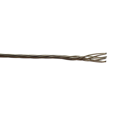 19 Strands Nickel 212 NiMn2 Wire Rope For Ceramic Spreader Mats Accessory